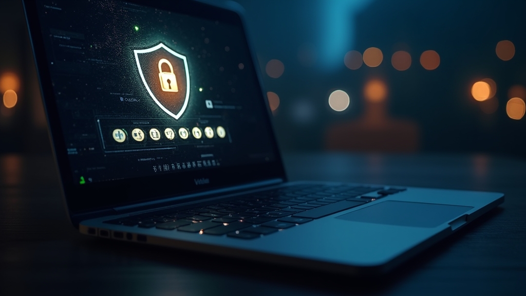A secure casino account screen with password and safety settings in neon light