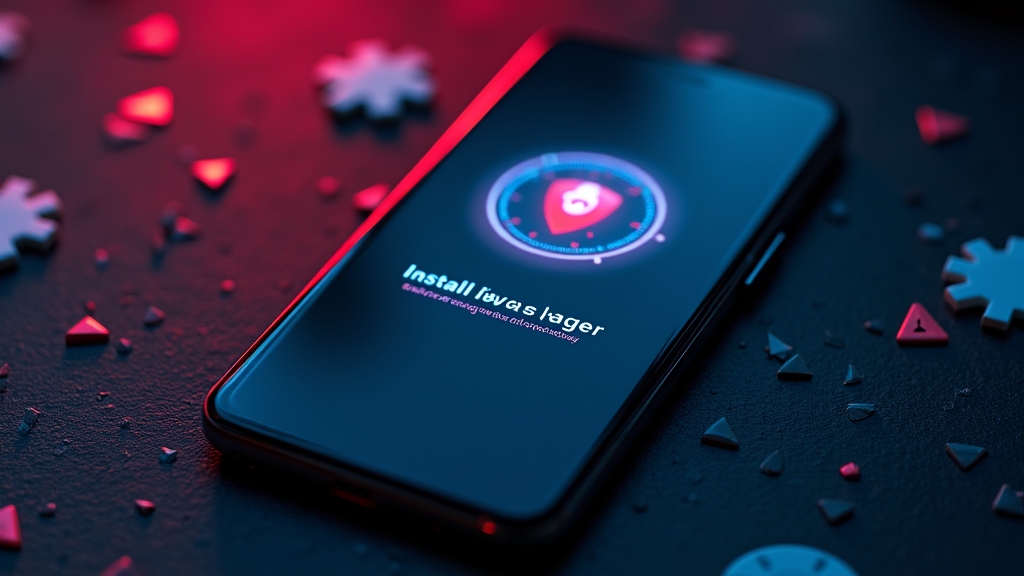 Phone screen showing safe APK installation and file checks